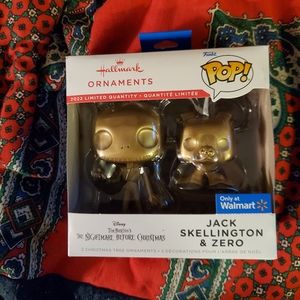 NIGHTMARE BEFORE CHRISTMAS JACK SKELLINGTON FUNKO POP HALLMARK ORNAMENT.